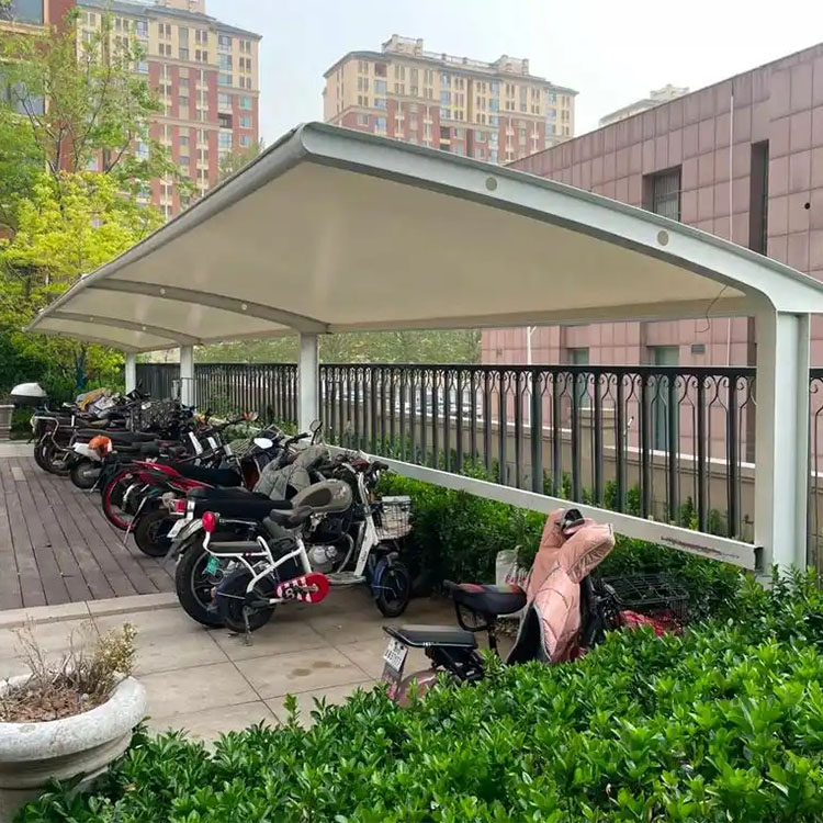 金寨县膜结构电动车棚